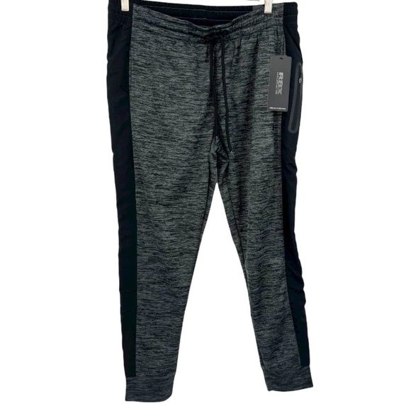 Mens Athletic Pants Rbx Jogger Sz Large Quick Drying Tapered Sweatpants